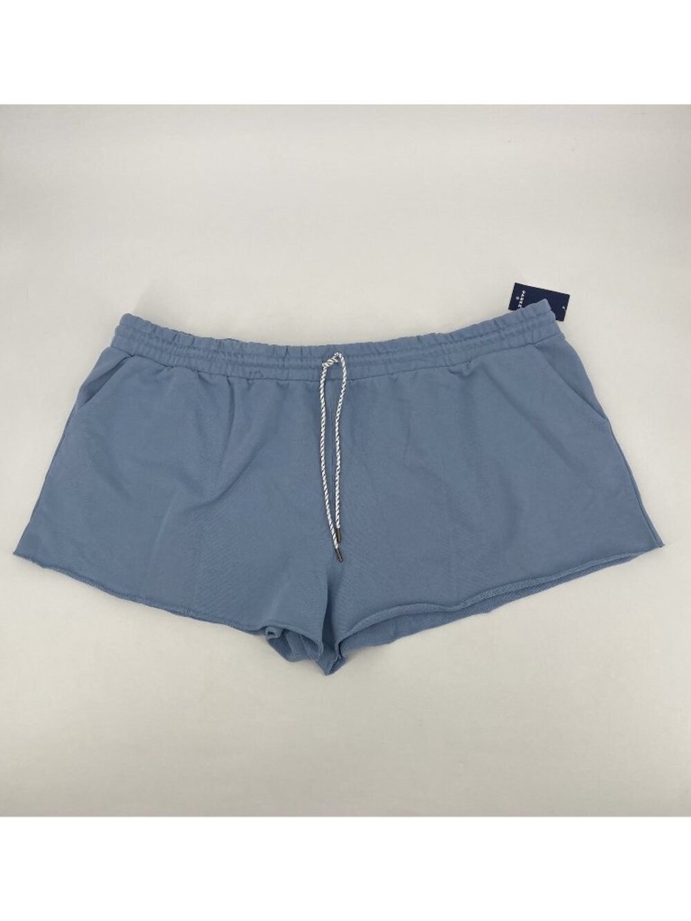 Parke x Target Plus Size 3X  Light Blue Mid-Rise Pull-On Sweat Shorts NEW
